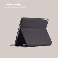 Selencia Coque tablette Vivid Apple iPad 6 (2018) 9.7 pouces / iPad 5 (2017) 9.7 pouces - Art Wave Black