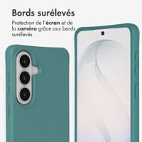 imoshion Coque arrière Color avec cordon amovible et MagSafe Samsung Galaxy S26 - Dark Green