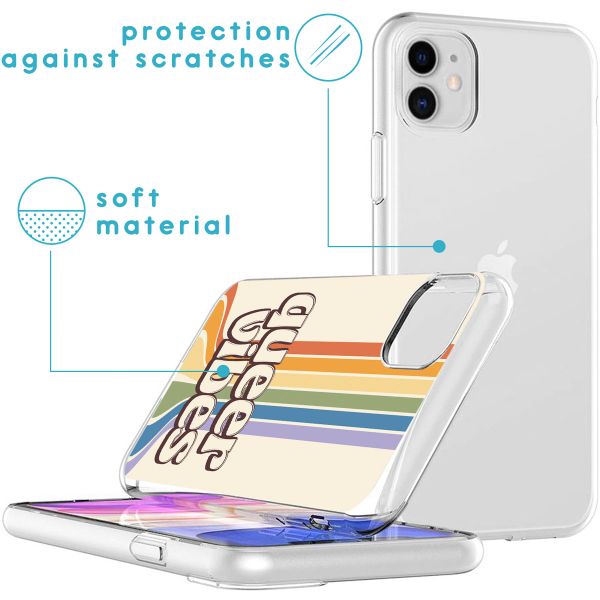 imoshion Coque Design iPhone 11 - Rainbow Queer vibes