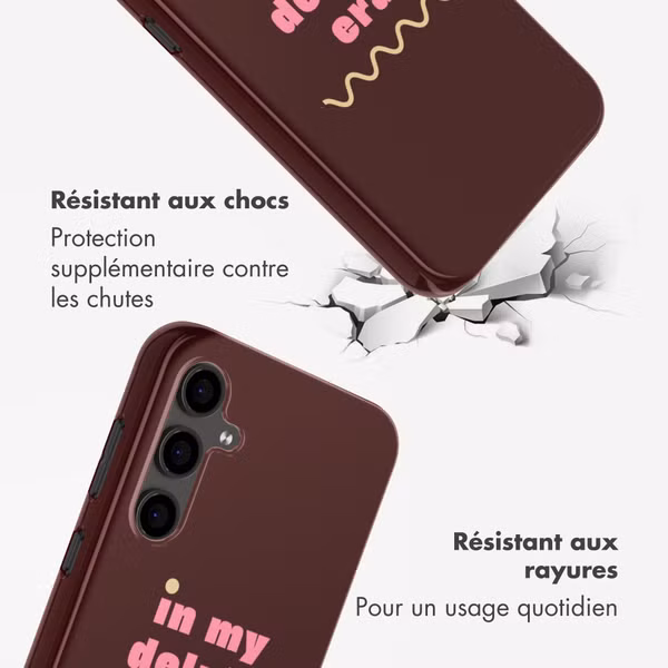 Selencia Coque arrière Vivid Samsung Galaxy S24 FE - Delulu