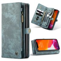 CaseMe Etui de téléphone de luxe en cuir deux en un iPhone 12 (Pro)