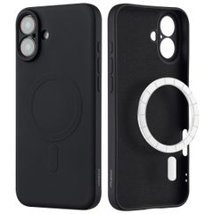 imoshion Coque Couleur avec MagSafe Apple iPhone 16 - Noir