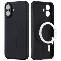 imoshion Coque Couleur avec MagSafe iPhone 16 - Noir