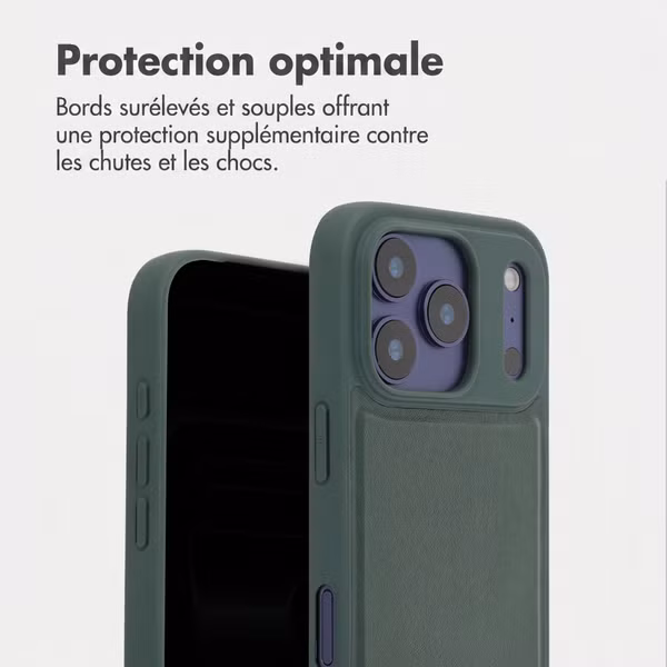Accezz Coque arrière Edge avec MagSafe Apple iPhone 17 Pro - Vert