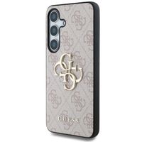Guess Coque 4G Metal Logo Backcover Samsung Galaxy S25 - Rose