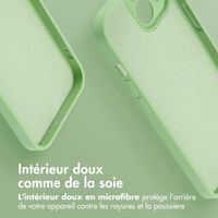 imoshion Coque Couleur avec MagSafe iPhone 15 - Vert