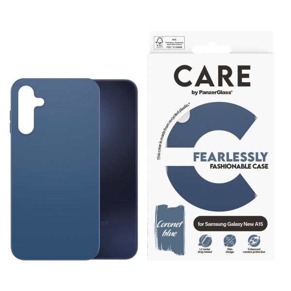 CARE by PanzerGlass Coque Fashion Samsung Galaxy A16 - Bleu