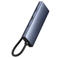 Baseus UltraJoy Concentrateur USB-C 7-in-1 - 4K 60Hz - Charge de 100 watts - Station d'accueil - Space Grey