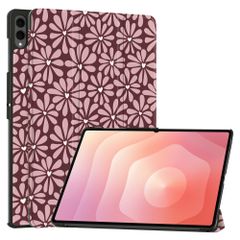 imoshion Coque tablette Design Trifold Samsung Galaxy Tab S11 Ultra - Bloom Love Blush