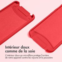 imoshion Coque de couleur avec cordon amovible Samsung Galaxy S20 - Rouge