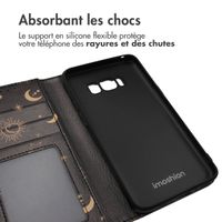 imoshion Étui de télephone portefeuille Design Samsung Galaxy S8 - Sky Black