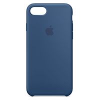 Apple Coque en silicone Apple iPhone SE (2022 / 2020) / 8 / 7 - Ocean Blue