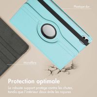 imoshion Coque tablette rotatif à 360° Apple iPad Pro 11 (2025) M5 / (2024) M4 - Bleu clair