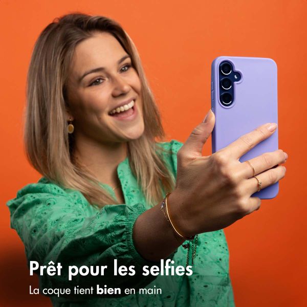 imoshion Coque Couleur Apple iPhone 15 - Tropical Violet