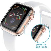 imoshion Coque souple à couverture complète Apple Watch Series 7 / 8 / 9 - 45 mm - Transparent