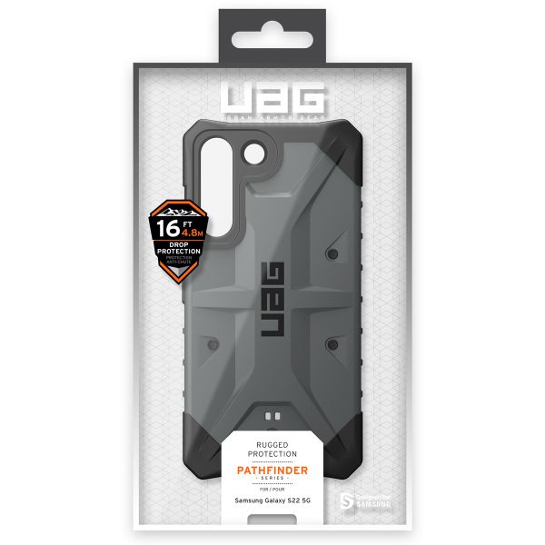 UAG Coque Pathfinder Samsung Galaxy S22 - Silver