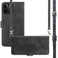 imoshion Etui de téléphone portefeuille avec cordon Apple iPhone 12 (Pro) - Noir