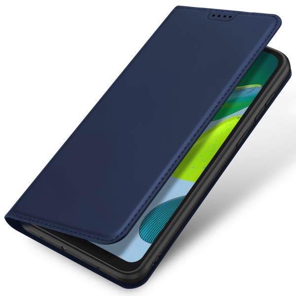 Dux Ducis Étui de téléphone Slim Motorola Moto E13 - Bleu foncé