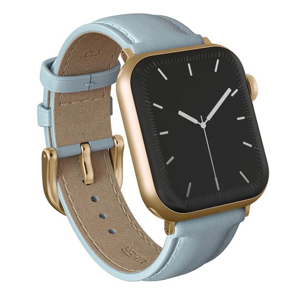 Burga Bracelet en cuir véritable Apple Watch | 38/40/41/42 mm - Dream / Gold
