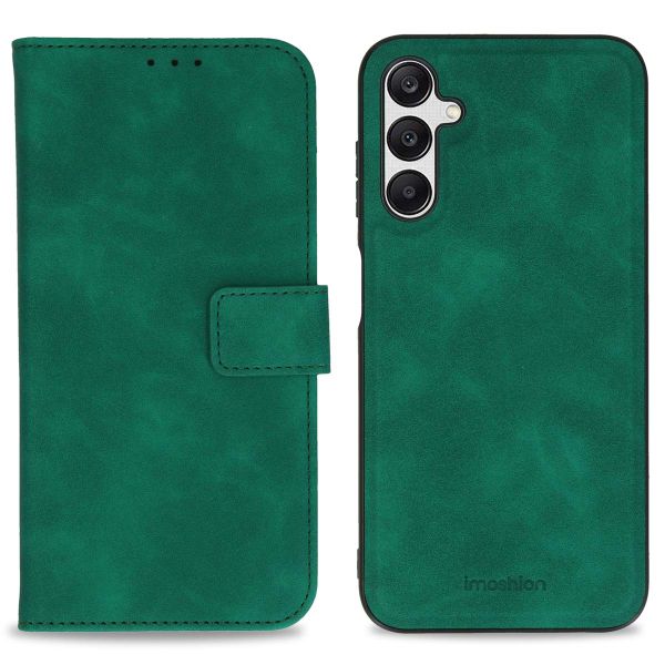 imoshion Etui de téléphone de type portefeuille de luxe 2-en-1 amovible Samsung Galaxy A25 (5G) - Vert foncé