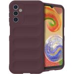 imoshion Coque arrière EasyGrip Samsung Galaxy A14 (5G/4G) - Aubergine