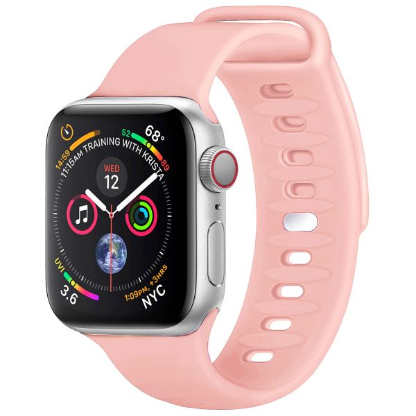 imoshion Bracelet en silicone Apple Watch Series 1-9 / SE - 38/40/41 mm / Series 10 - 42 mm - Rose