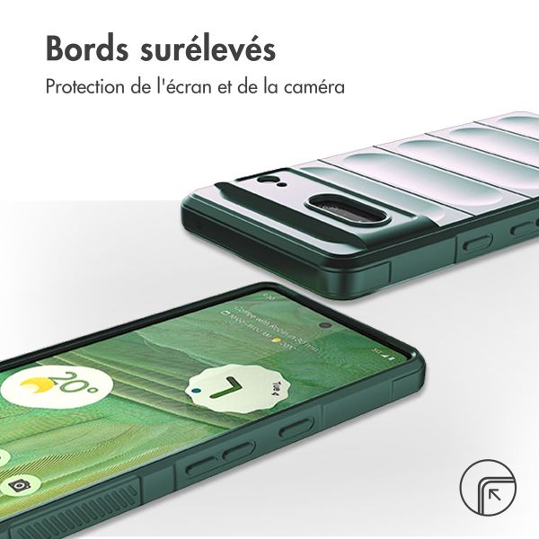 imoshion Coque arrière EasyGrip Google Pixel 7 - Vert foncé