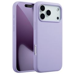 Accezz Coque Liquid Silicone avec MagSafe Apple iPhone 17 Pro Max - Violet