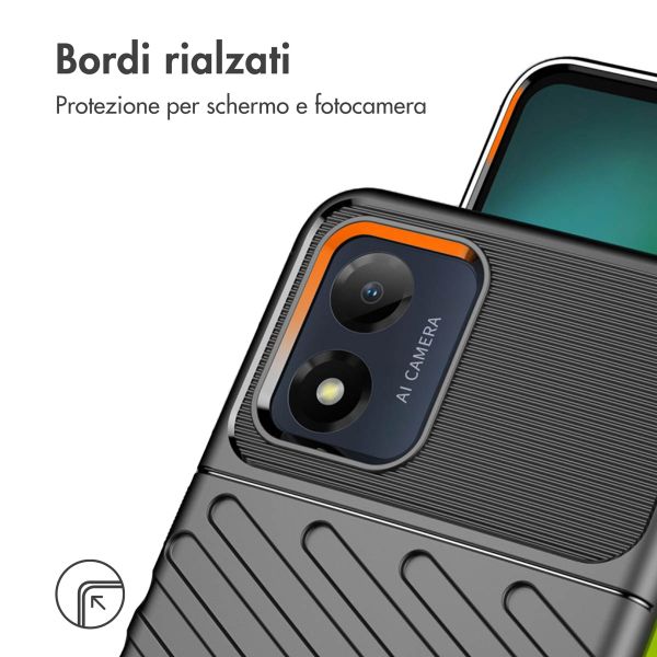 imoshion Coque arrière Thunder Motorola Moto E13 - Noir