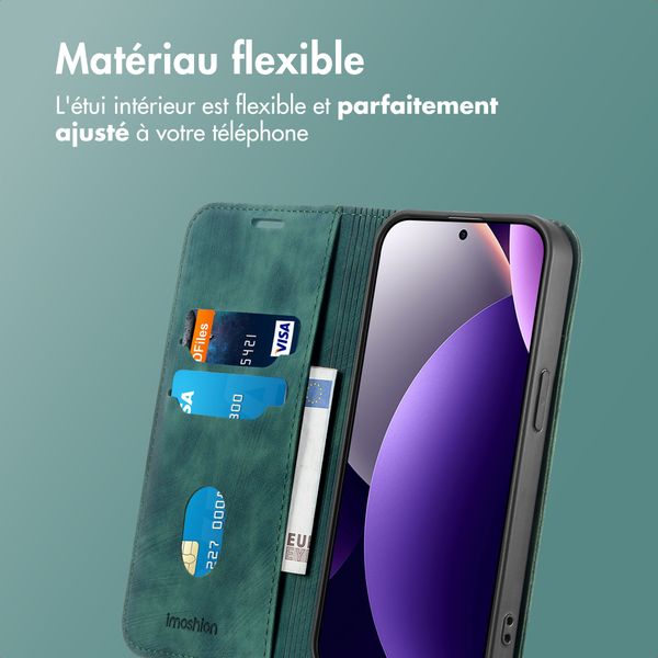 imoshion Étui de téléphone portefeuille Slim Xiaomi Redmi Note 15 Pro (5G) - Vert