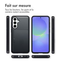 imoshion Coque arrière avec porte-cartes Samsung Galaxy A36 / A56 - Noir
