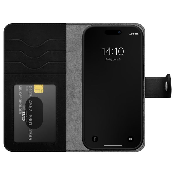 iDeal of Sweden Magnet Wallet+ Étui portefeuille Apple iPhone 16 - Black