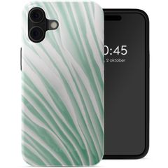 Selencia Coque arrière Vivid avec MagSafe Apple iPhone 16 - Nature Grayed Jade