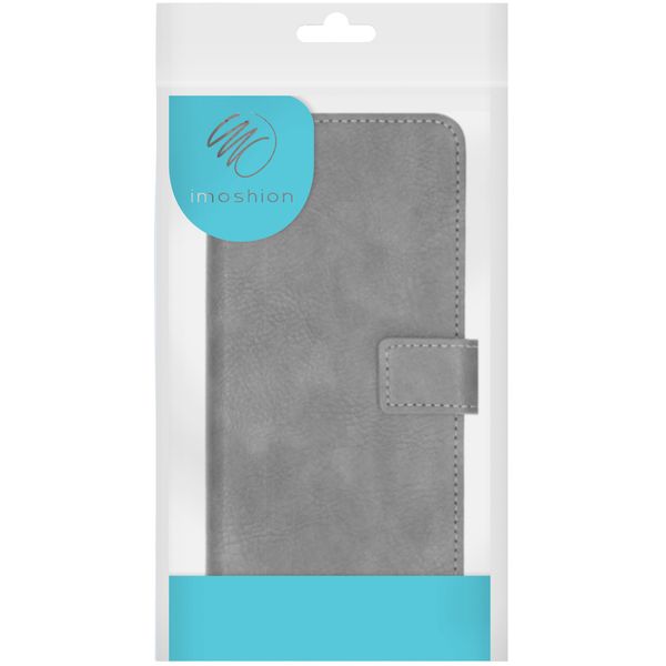 imoshion Étui de télephone portefeuille de luxe Xiaomi Redmi Note 9T (5G) - Gris