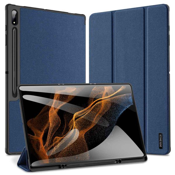 Dux Ducis Coque tablette Domo Samsung Galaxy Tab S8 Ultra - Bleu