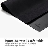 imoshion Tapis de bureau chauffant - Tapis de souris chauffant - 90 x 45 cm - Noir