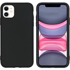 imoshion Coque Couleur Apple iPhone 11 - Noir