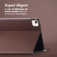 Accezz Coque tablette Classic Apple iPad Air 13 pouces (2025) M3 / (2024) M2 - Marron