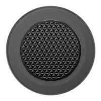 PopSockets PopGrip MagSafe Round - Triangle Knurled Black