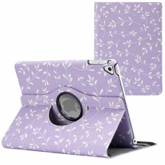 imoshion Coque tablette Design rotatif à 360° Apple iPad 6 (2018) 9.7 pouces / iPad 5 (2017) 9.7 pouces / Air 2 (2014)/Air 1 (2013) - Laverder Flowers