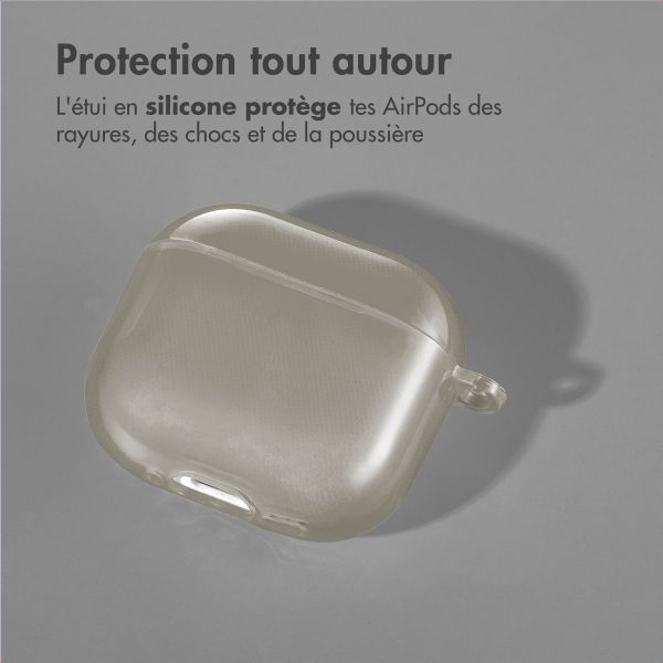 imoshion Coque Néon Apple AirPods 4 - Noir