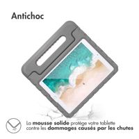 imoshion Coque kidsproof avec poignée iPad 9 (2021) 10.2 pouces / iPad 8 (2020) 10.2 pouces / iPad 7 (2019) 10.2 pouces - Gris