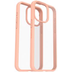 OtterBox Coque arrière React iPhone 15 Pro Max - Transparent / Peach