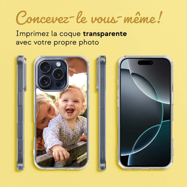 Concevez votre MagSafe Clear Case Apple iPhone 16 Pro - Transparent