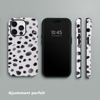 Selencia Coque arrière Vivid Apple iPhone 14 Pro - Trendy Leopard