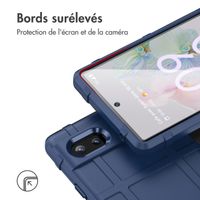 imoshion Coque Rugged Shield Google Pixel 6a - Bleu foncé