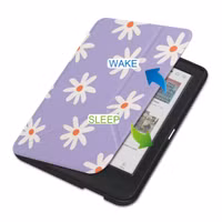 imoshion Étui de liseuse portefeuille design Pliable Kobo Clara Colour / BW - Flowers Distance