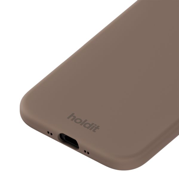 Holdit Coque Silicone Apple iPhone Air - Mocha Brown