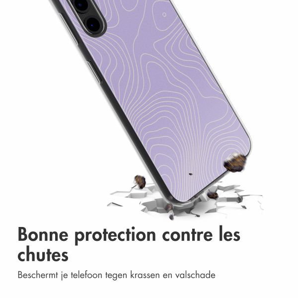 imoshion Coque Design Samsung Galaxy A14 (5G) - Topo Lilac