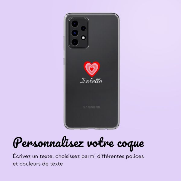 Coque avec votre propre photo et/ou texte Samsung Galaxy A52(s) (5G/4G) - Hartje